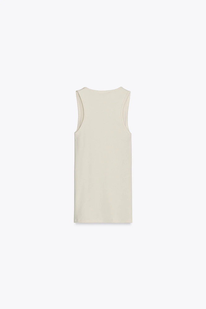 COTTON MODAL TANK TOP