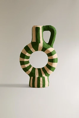 PAPIER-MÂCHÉ CANDLESTICK