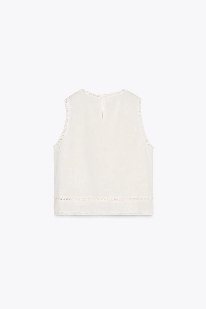 TOP BRODÉ ZW COLLECTION