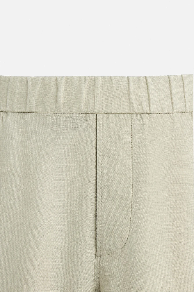 PANTALON 100 % LIN