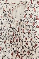 ZW COLLECTION PRINTED SHORT DRESS
