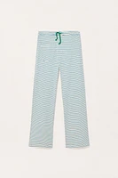 PANTALON DROIT À RAYURES ÉDITION LIMITÉE