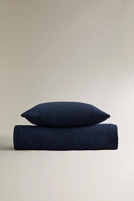 PLAIN LINEN BEDSPREAD