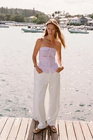 TOP À RAYURES BANDEAU