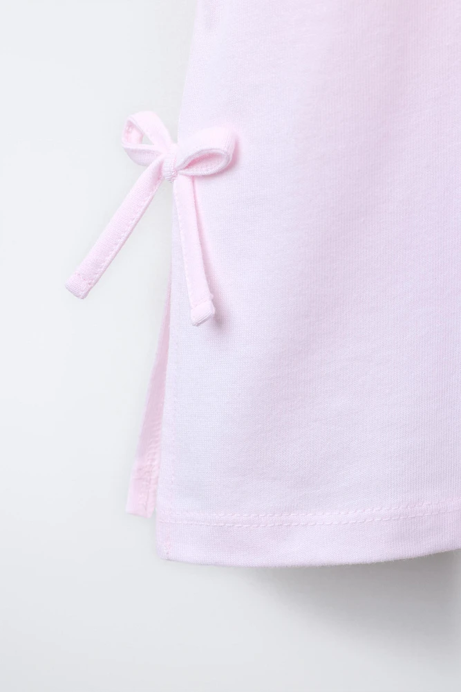 RIBBON PRINT T-SHIRT
