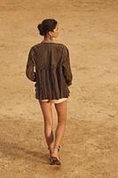 LIMITED EDITION LEATHER COMBINATION JACKET