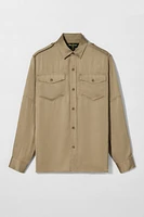 CHEMISE SATINÉE À POCHES BOBBY GILLESPIE X ZARA