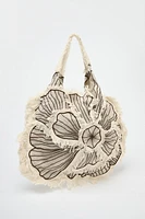 MAXI SHOPPER BRODERIES FLEUR