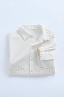 ZARA TIMELESS - CHEMISE SURPIQÛRES