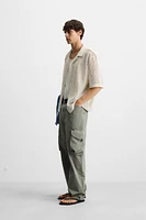 TEXTURED WEAVE SHIRT