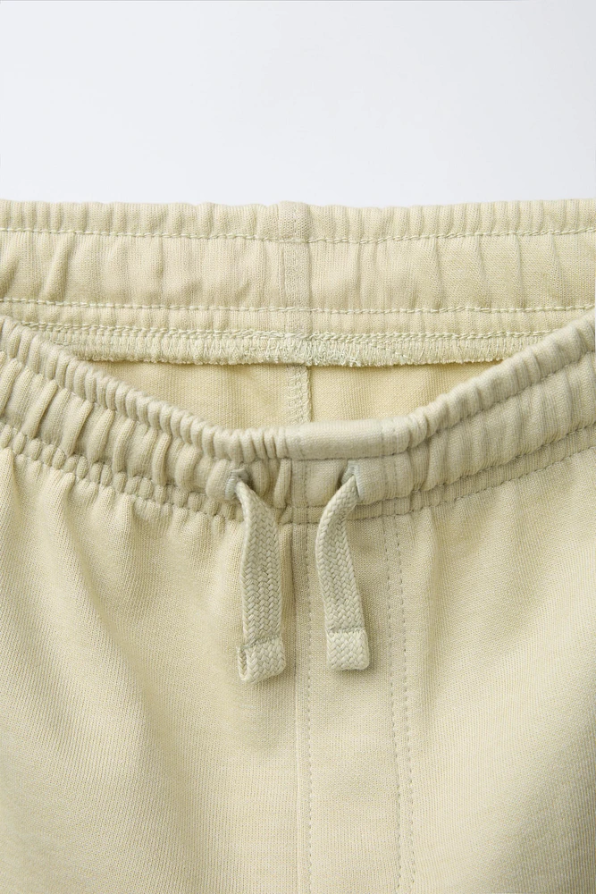 ENSEMBLE INTERLOCK T-SHIRT ET BERMUDA