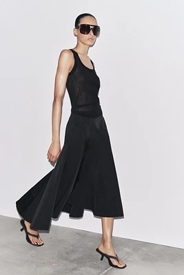 ZW COLLECTION MIDI FLARED SKIRT