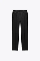 PANTALON À RAYURES FINES COLLECTION ZW