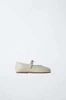 PATENT BALLET FLATS