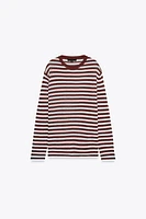 PULL RUSTIQUE À RAYURES