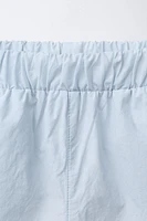 POPLIN SHORTS