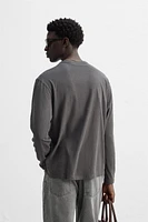 T-SHIRT EN COTON ET CHANVRE