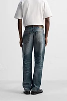 STRAIGHT ANKLE FIT JEANS