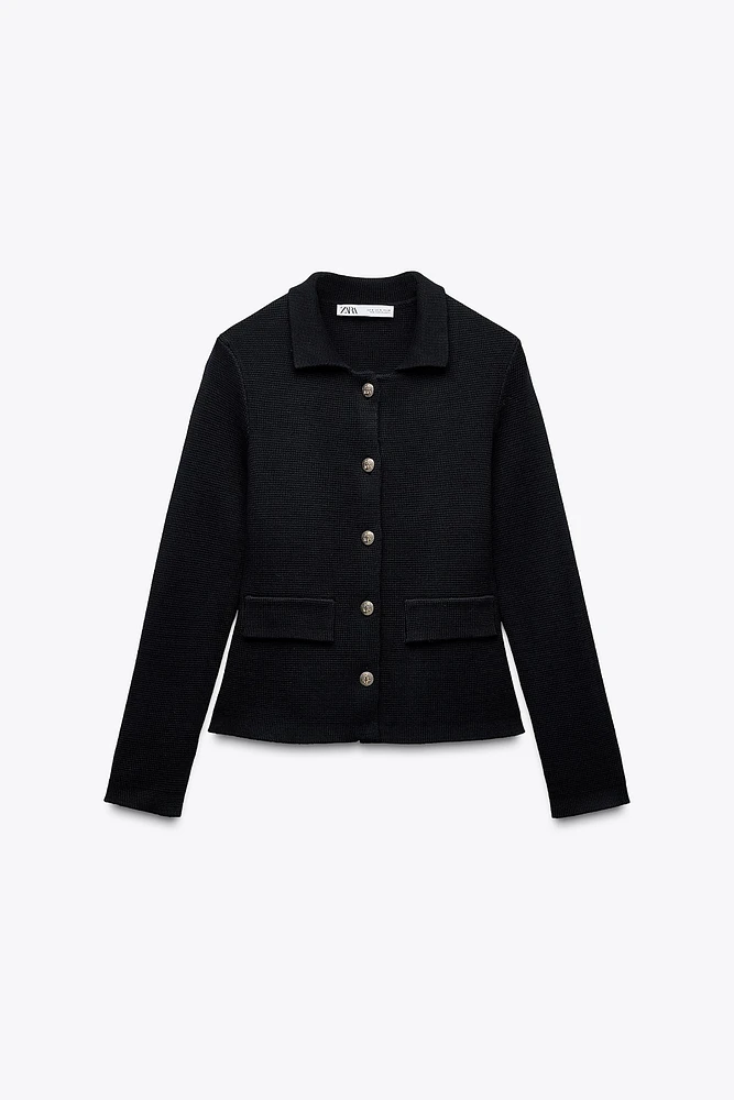 SMOOTH KNIT CARDIGAN