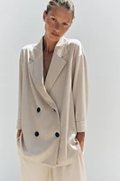 BLAZER EFFET PLISSÉ