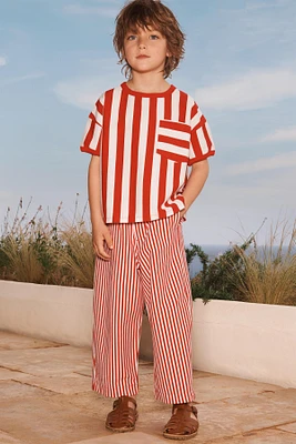 PANTALON BALLON RAYURES ÉDITION LIMITÉE