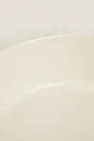 STONEWARE PET FOOD BOWL