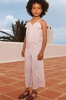 LIMITED EDITION STRIPED LONG JUMPSUIT