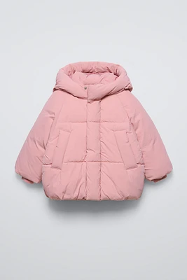HOODED PADDED JACKET