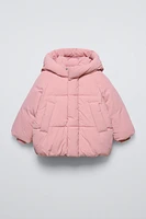 HOODED PADDED JACKET