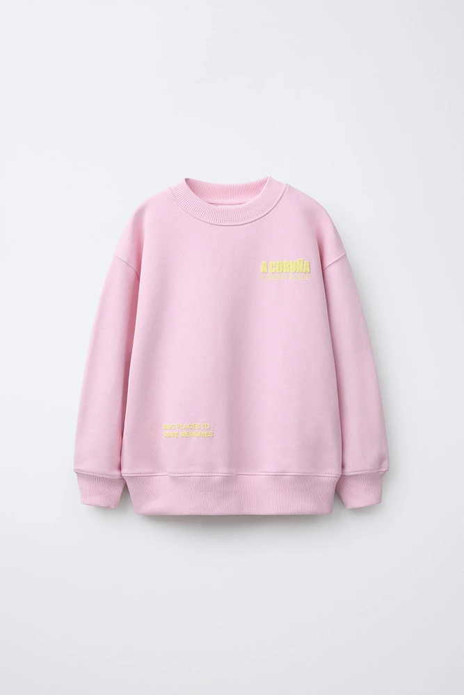 A CORUÑA CITY SWEATSHIRT