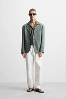 SUIT JACKET 100% LINEN