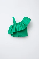 RUFFLED TOP