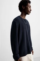 SILK - LINEN SWEATER