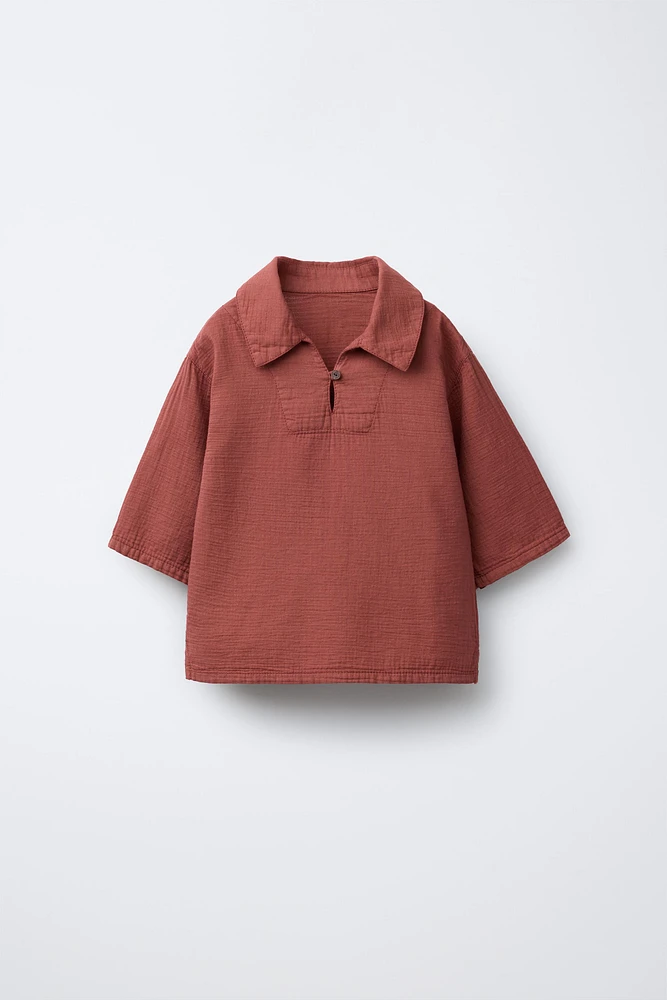 CHEMISE À TEXTURE