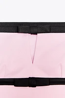 TIE FRONT CROP TOP