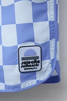 1-6 YEARS/CHECKERED SWIM SHORTS