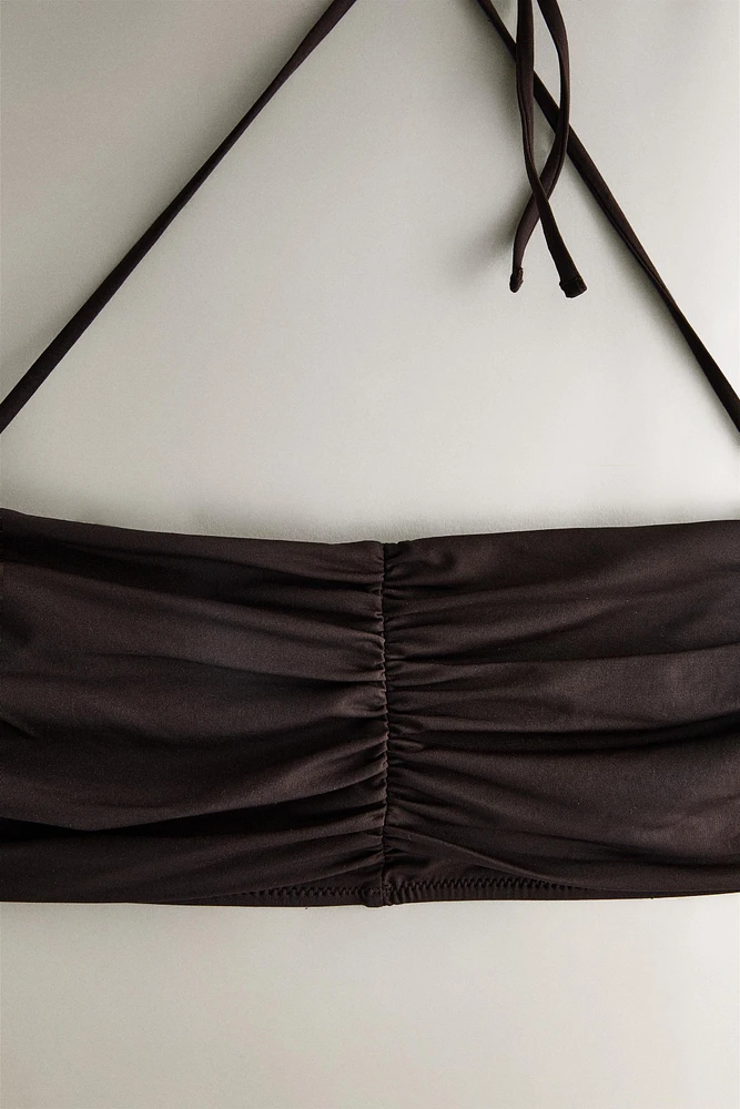 GATHERED BEACH BIKINI TOP