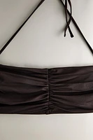 GATHERED BEACH BIKINI TOP