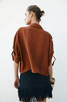 SHORT SLEEVE SAFARI SHIRT