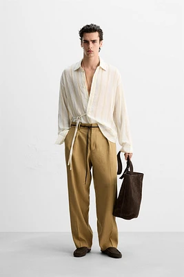 CHEMISE FLUIDE À NOEUD