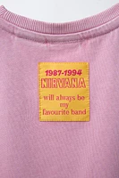 HEAVY WASHED EFFECT NIRVANA ® T-SHIRT