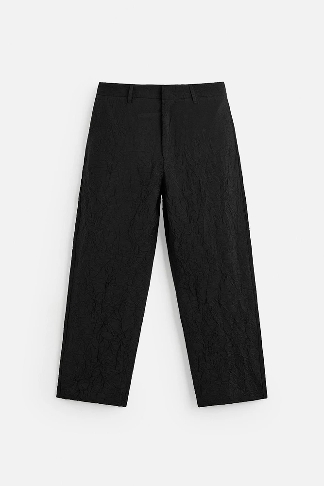 WRINKLE LOOK PANTS