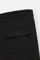 WIDE FIT JOGGER PANTS
