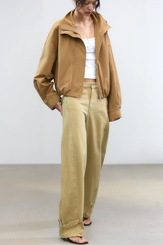 BALLOON PANTS WITH BELT LOOPS