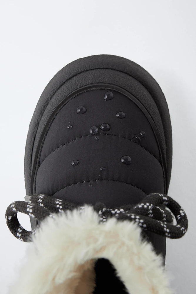 QUILTED BOOTS
