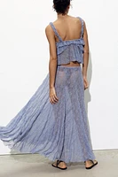LONG LACE SKIRT