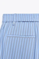 PANTALON DE STYLE PYJAMA À RAYURES