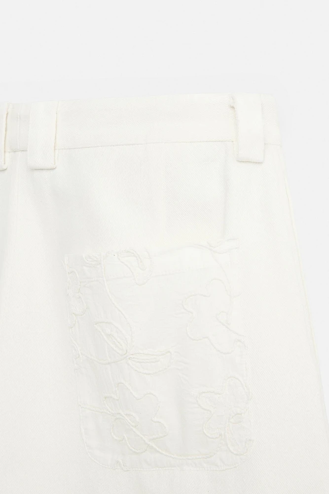 CARGO PATCHWORK SHORTS