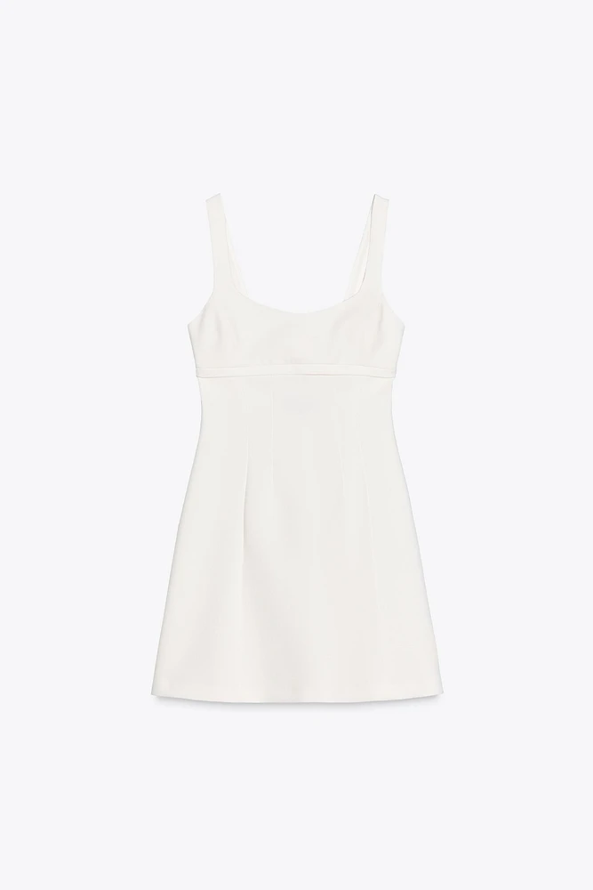 A-LINE SILHOUETTE MINI DRESS