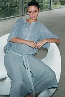 LIMITED EDITION LINEN SHIRT DRESS